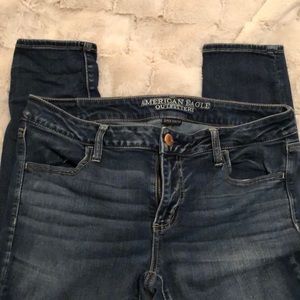 American Eagle Dark Wash Skinny Jeans